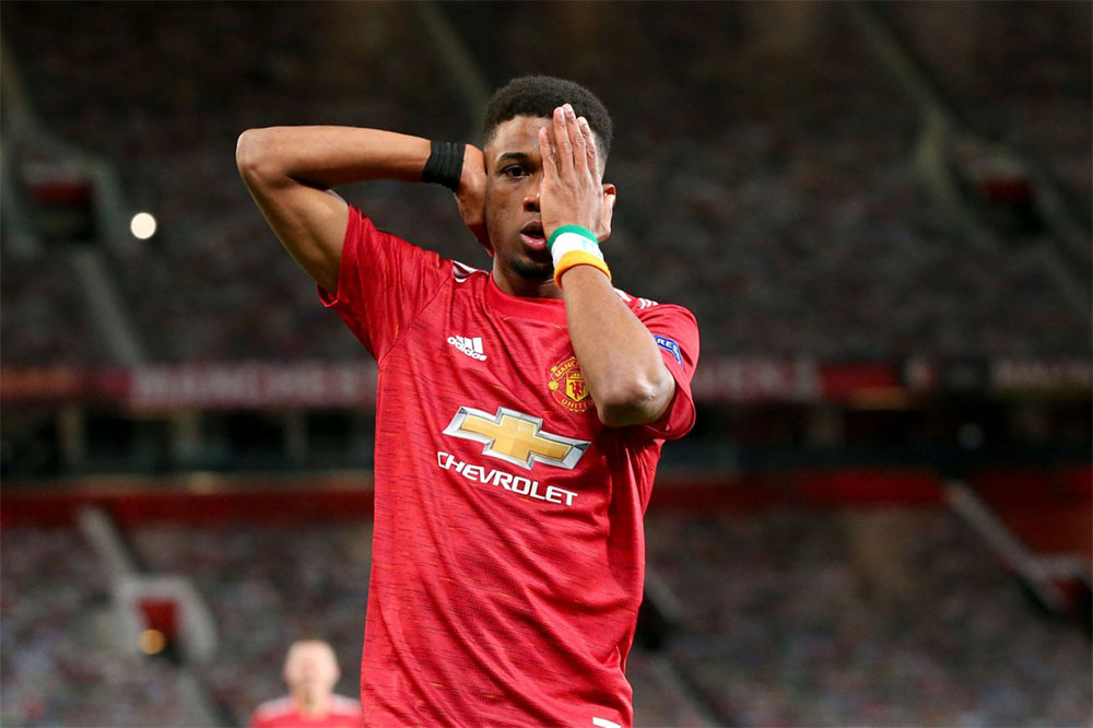 شادی گل غم‌انگیز ستاره یونایتد (عکس)