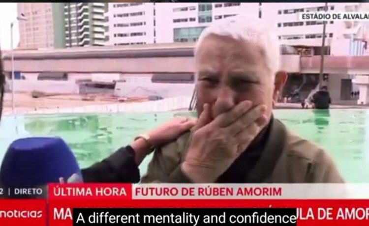 خبر جدایی آموریم اشک هوادار اسپورتینگ را درآورد