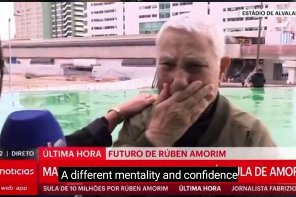 خبر جدایی آموریم اشک هوادار اسپورتینگ را درآورد - اخبار منچستر یونایتد خبر جدایی آموریم اشک هوادار اسپورتینگ را درآورد