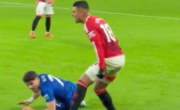 فریاد کاسمیرو روی سر گارناچو: سریع باش (عکس)