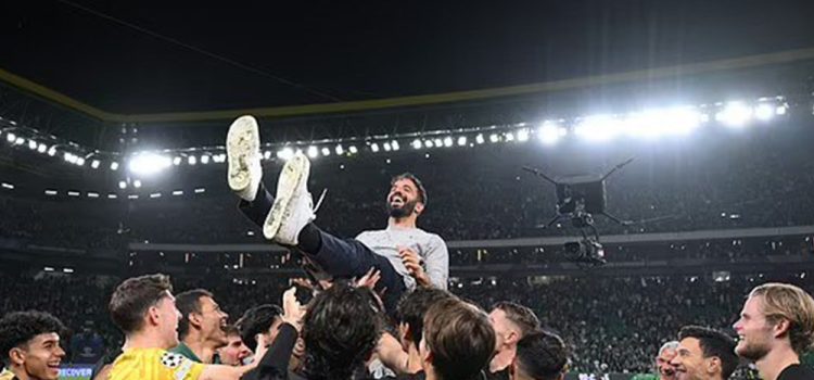 شب باشکوه: وداع احساسی آموریم با لیسبون (عکس)