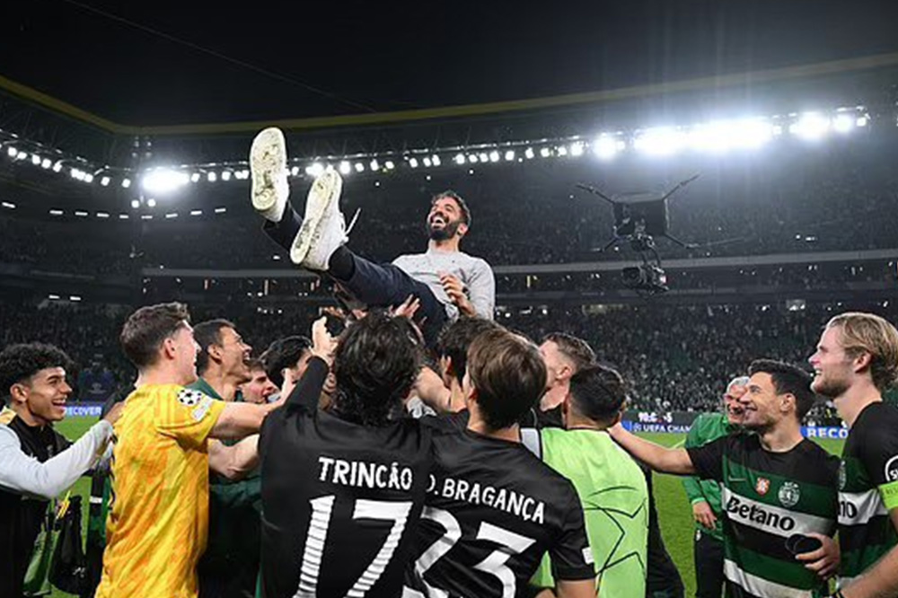 شب باشکوه: وداع احساسی آموریم با لیسبون (عکس)