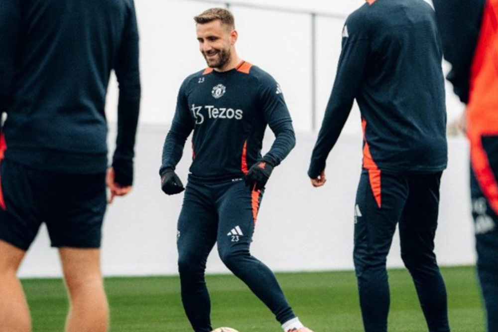 پس از 264 روز غیبت: شاو در تمرینات یونایتد (عکس)