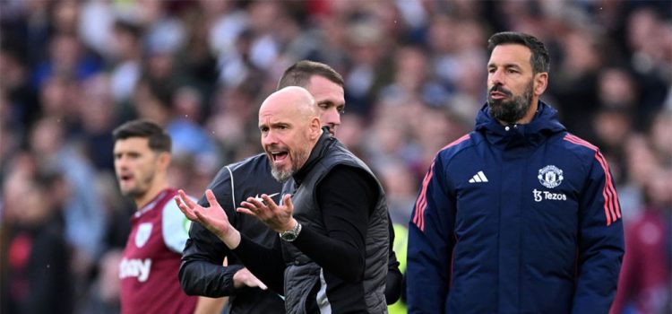 تن هاخ با پنالتی اشتباه از یونایتد اخراج شد!