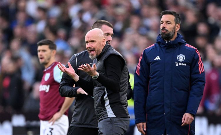 تن هاخ با پنالتی اشتباه از یونایتد اخراج شد!