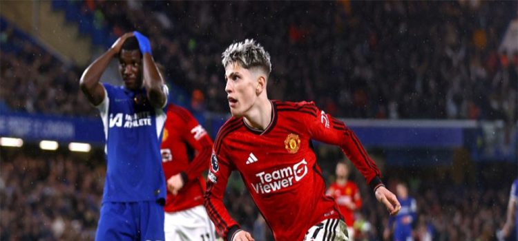 عبور گارناچو از رونالدو در منچستریونایتد!