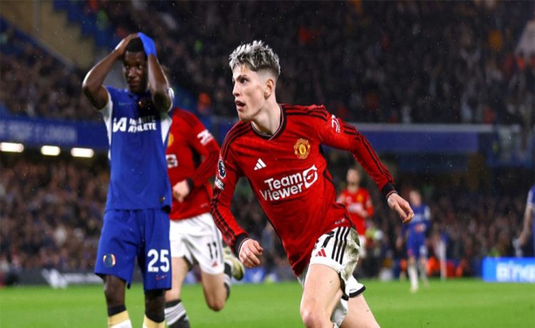 عبور گارناچو از رونالدو در منچستریونایتد!