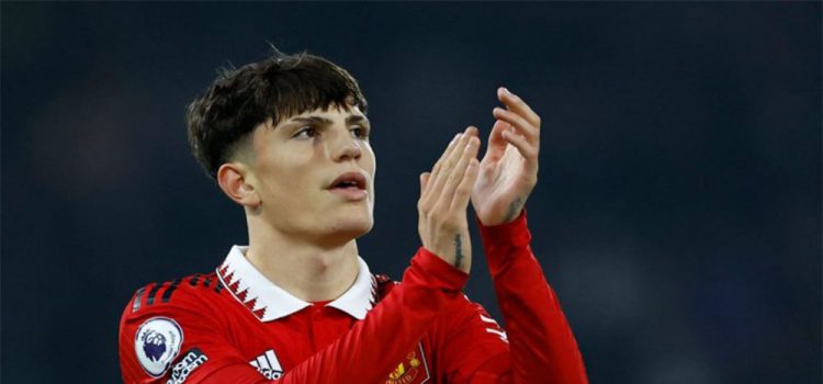 هدیه ویژه گارناچو به هوادار گریان یونایتد (عکس)