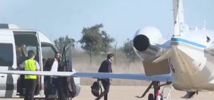 پرواز روبن آموریم به سمت منچستر (عکس)