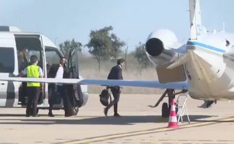 پرواز روبن آموریم به سمت منچستر (عکس)