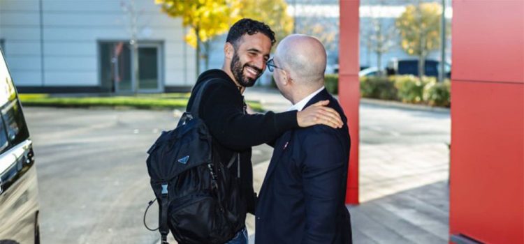 اولین روز روبن آموریم در منچستر (عکس)