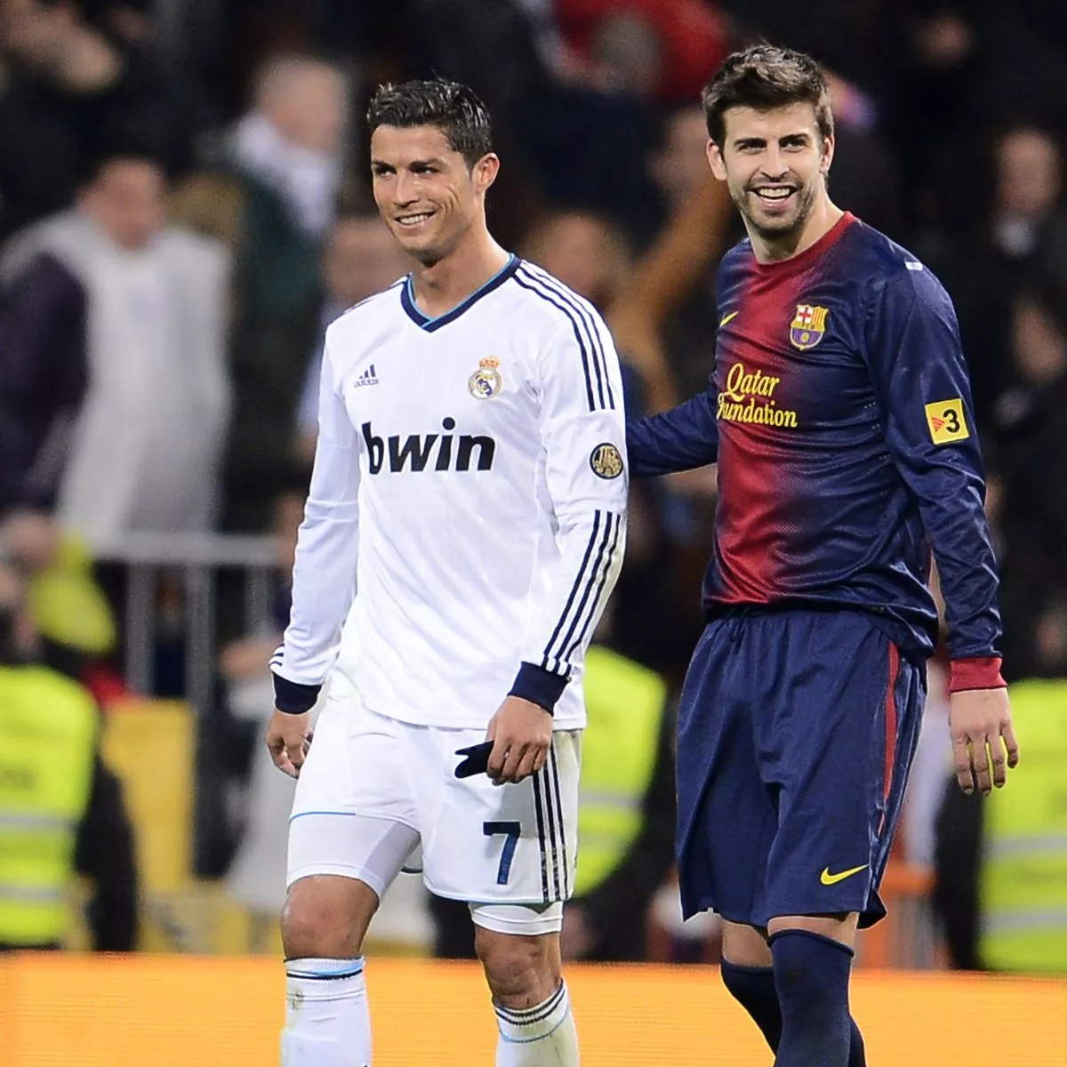 جرارد پیکه و کریستیانو رونالدو جرارد پیکه و کریستیانو رونالدو