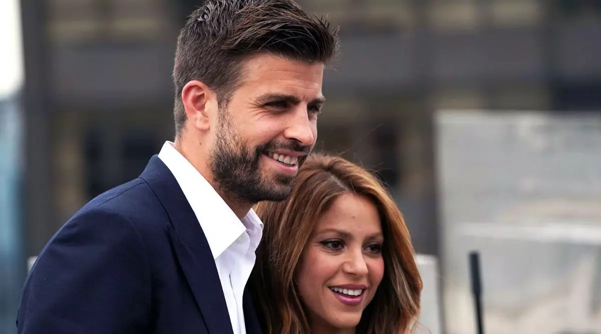 عکس جرارد پیکه و همسرش عکس جرارد پیکه و همسرش