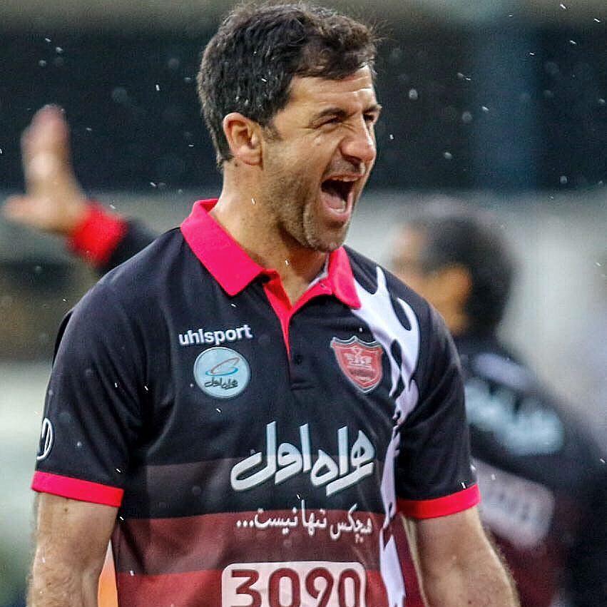 عکس کریم باقری فوتبالیست عکس کریم باقری فوتبالیست