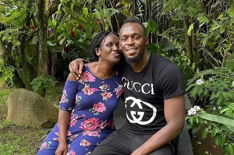 عکس خانوادگی یوسین بولت عکس خانوادگی یوسین بولت