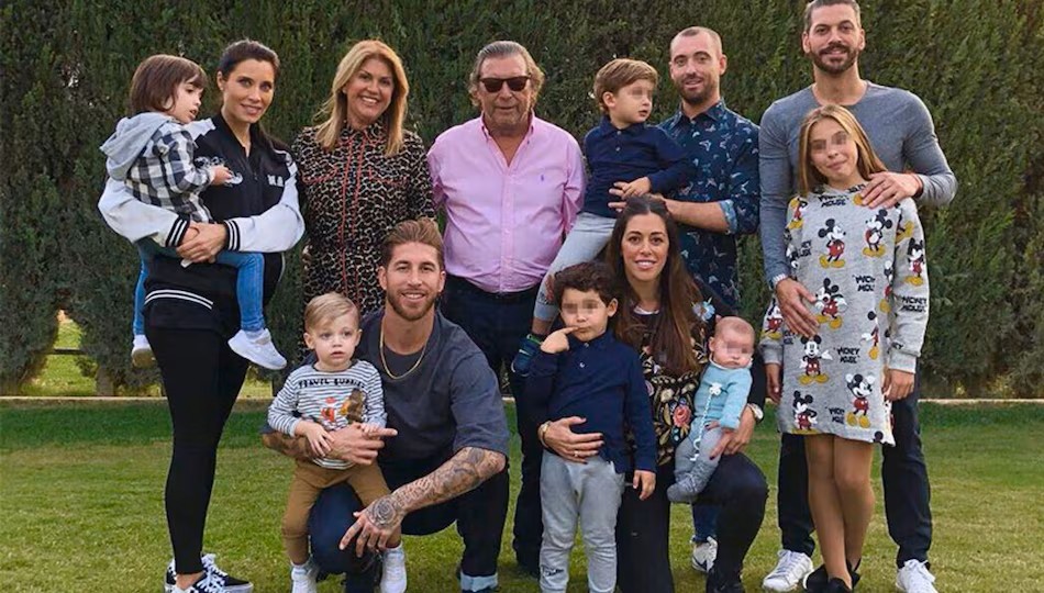 عکس خانوادگی سرخیو راموس عکس خانوادگی سرخیو راموس