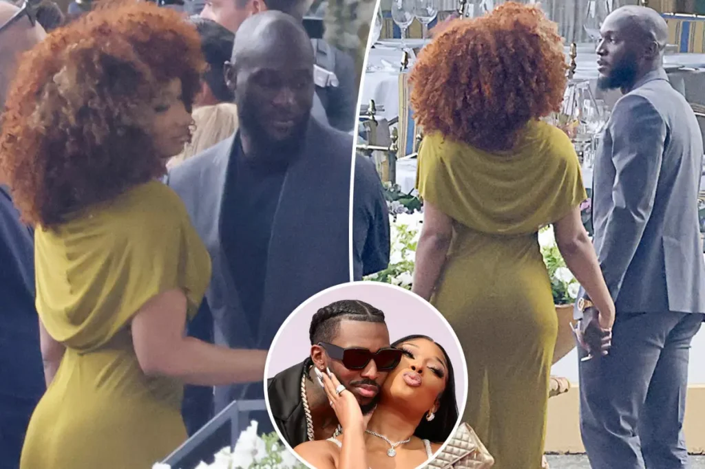 عکس روملو لوکاکو و دوست دخترش