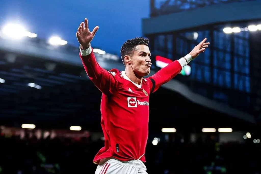 لحظات افسانه ای کریستیانو رونالدو برای منچستریونایتد