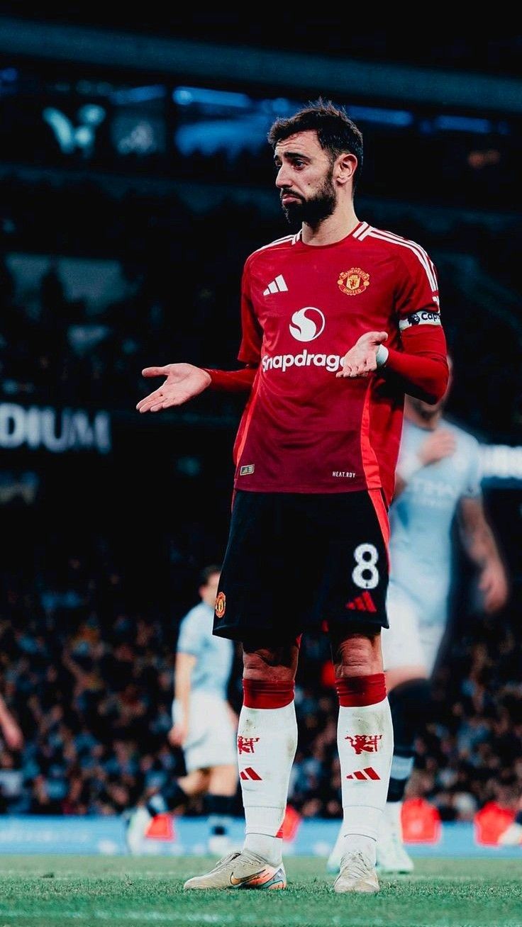 wallpaper 4k Bruno Fernandes