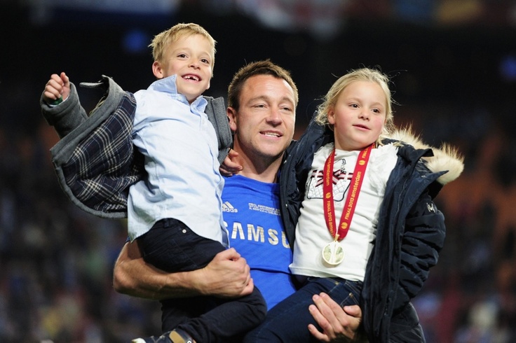 عکس جان تری و فرزندانش