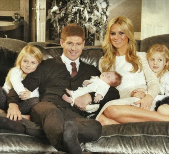 عکس استیون جرارد و همسرش