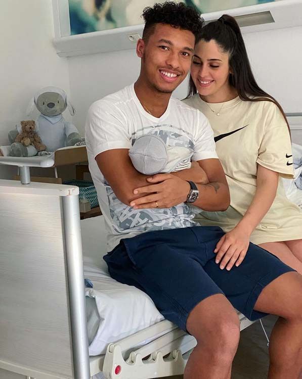 عکس همسر و فرزند بوباکار کامارا